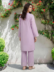 2 Piece  Lawn Slub Suit- Embroidered (Pret)