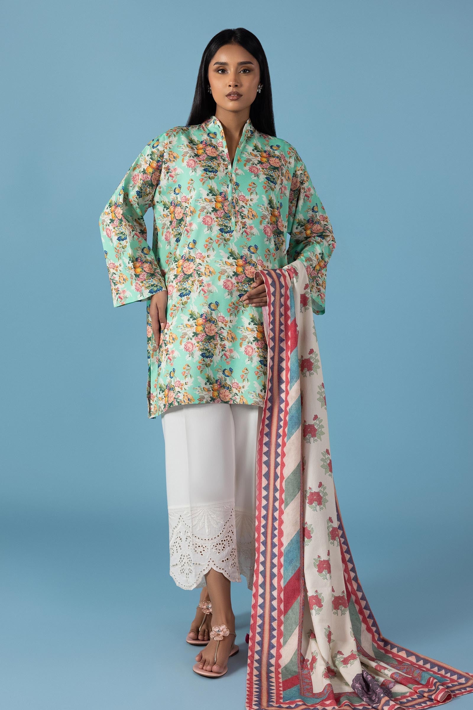 Stitched Linen Shirt