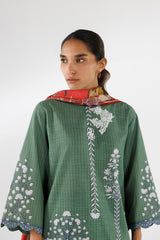Stitched Printed Khaddar Suit
