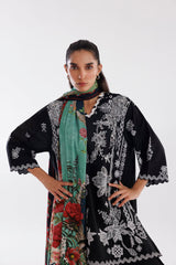 Stitched Khaddar Muzlin Suit