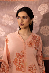 Stitched Embroidered Khaddar Suit