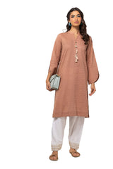Dobby Dyed Embellished Shirt