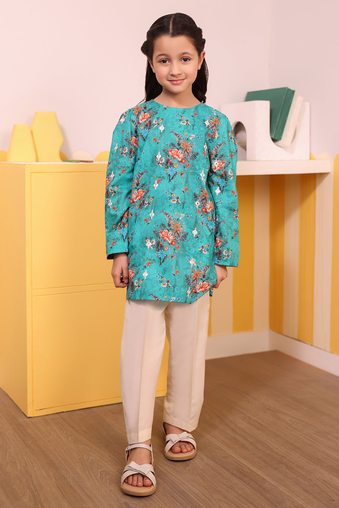 Embroidered Kurta - 1454