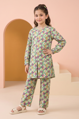 Embroidered Kurta Trouser - 2469