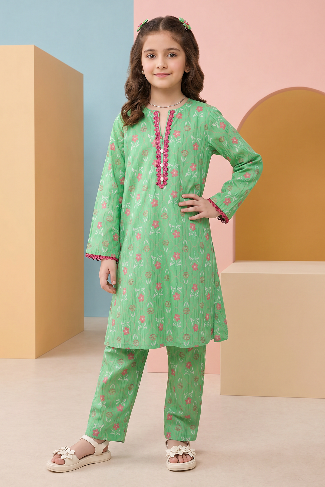 Kurta Trouser - 2608