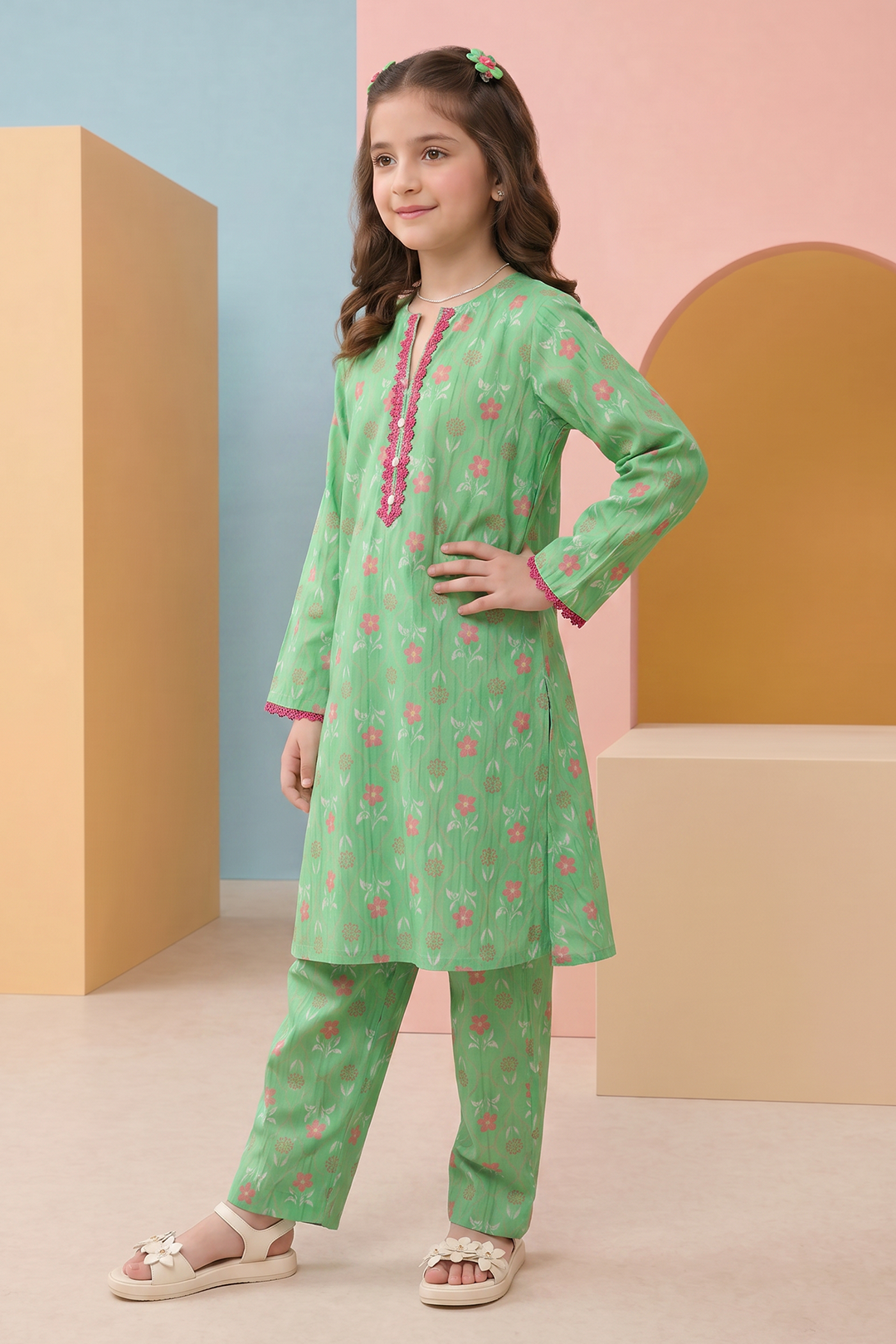Kurta Trouser - 2608