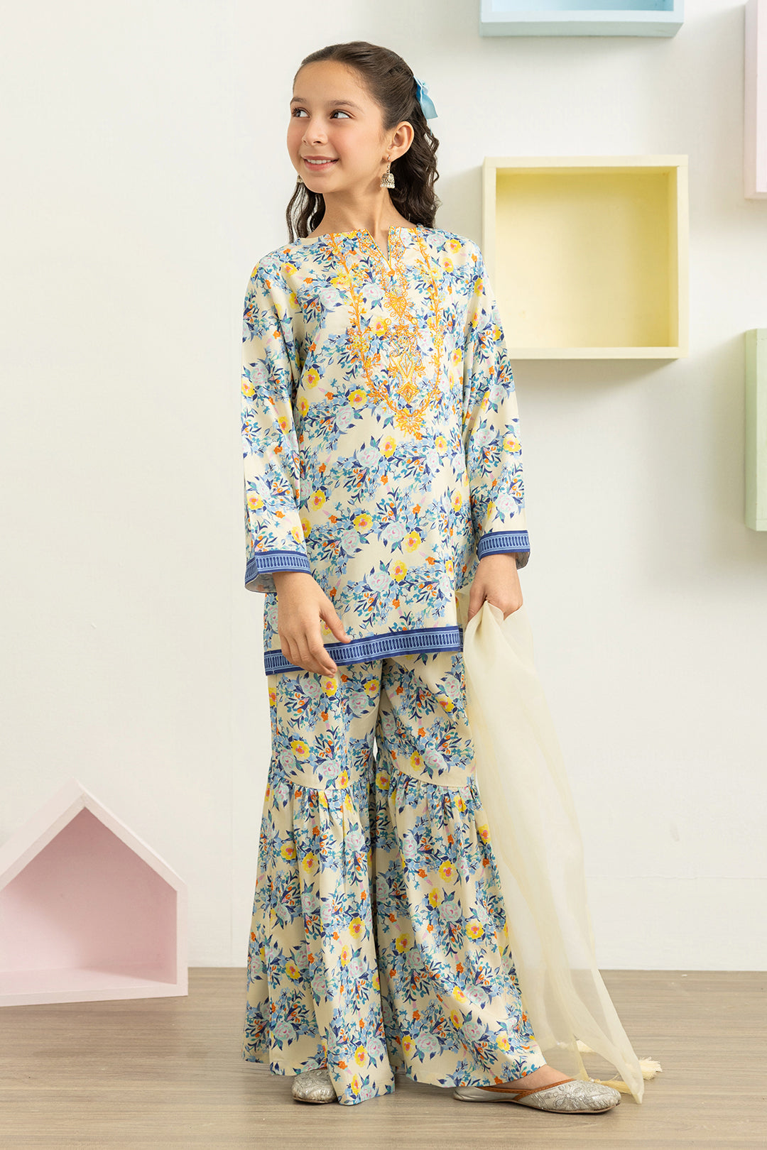 Kurta Dupatta Trouser - 3423