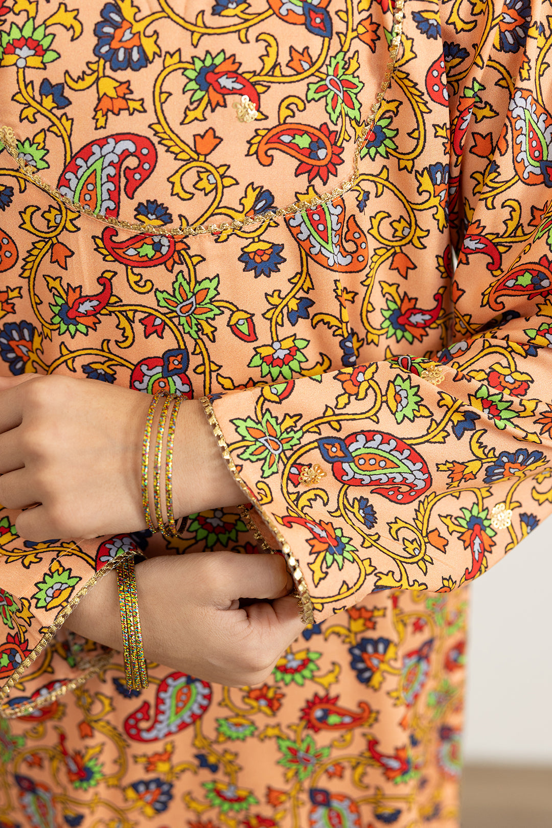 Embroidered Kurta Dupatta Trouser - 3460