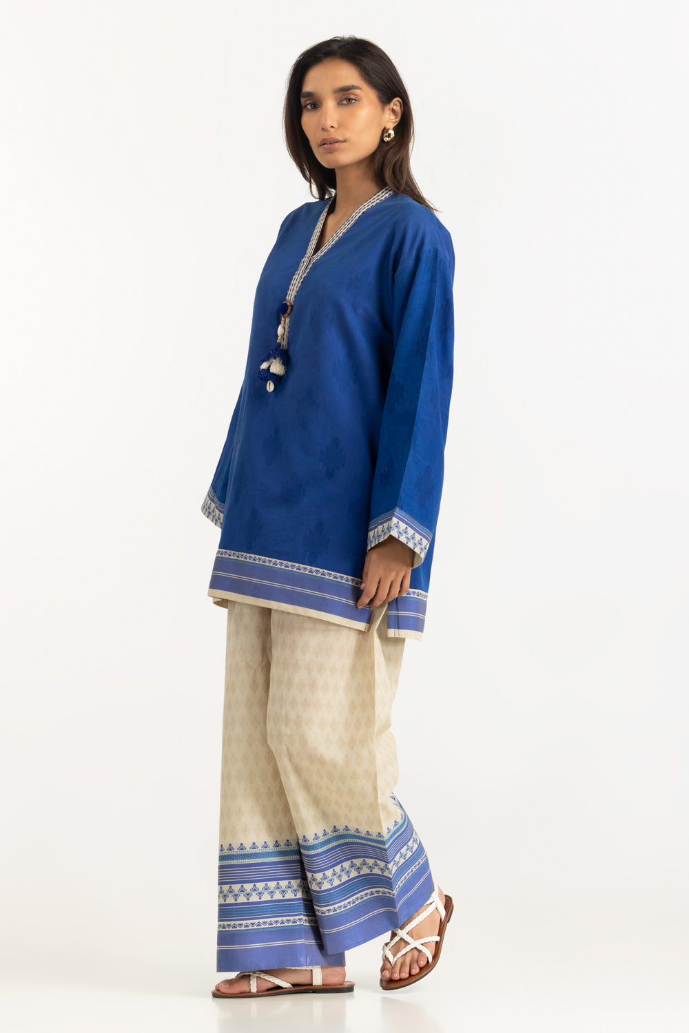 Jacquard Dyed Co-Ord Set