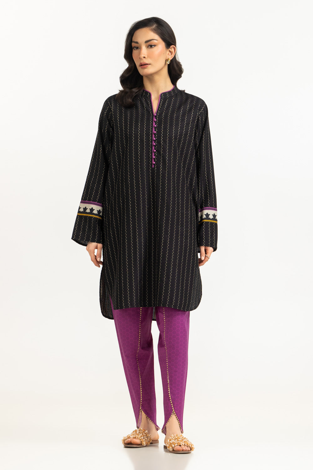 Jacquard Dyed Co-Ord Set