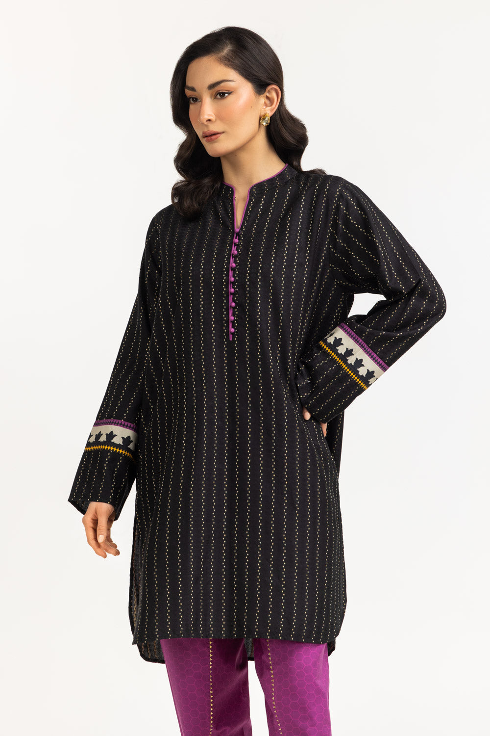 Jacquard Dyed Co-Ord Set