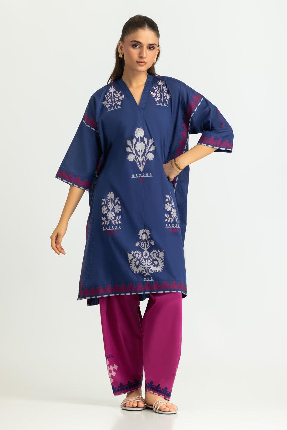 Jacquard Dyed Co-Ord Set