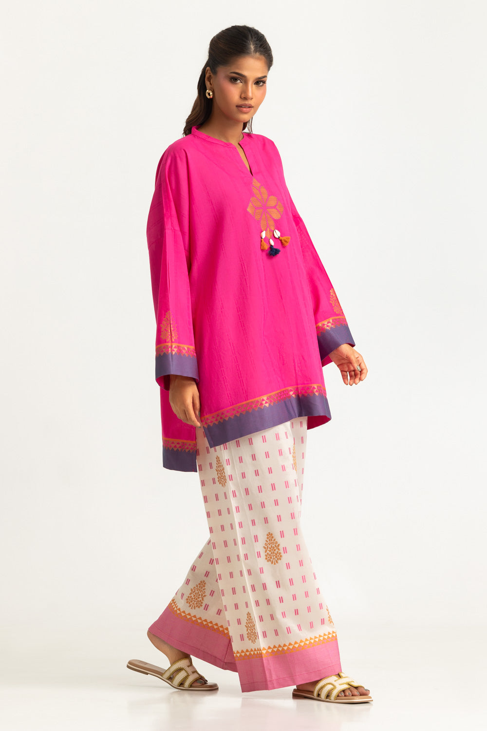 Jacquard Dyed Co-Ord Set