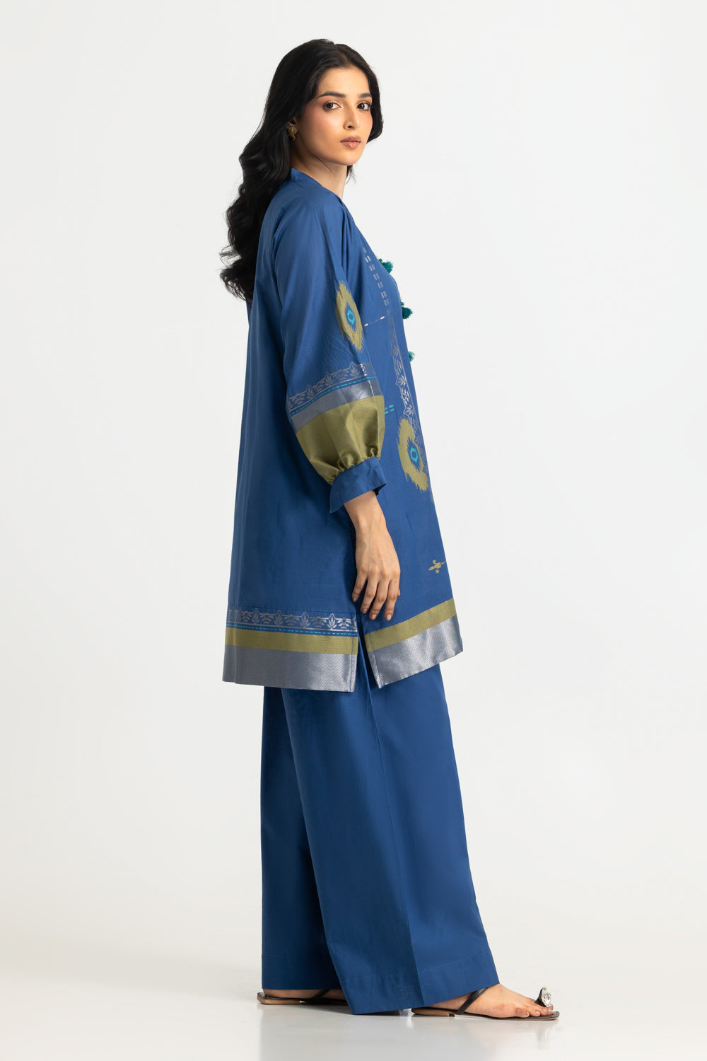 Jacquard Dyed Shirt And Trouser