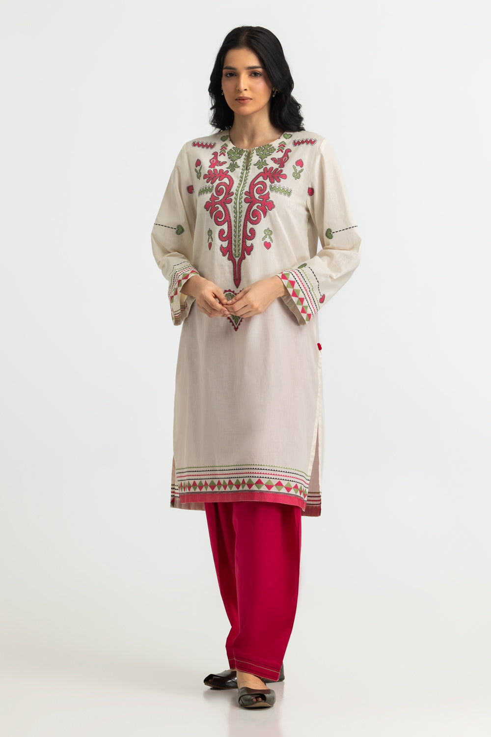 Jacquard Dyed Shirt And Trouser