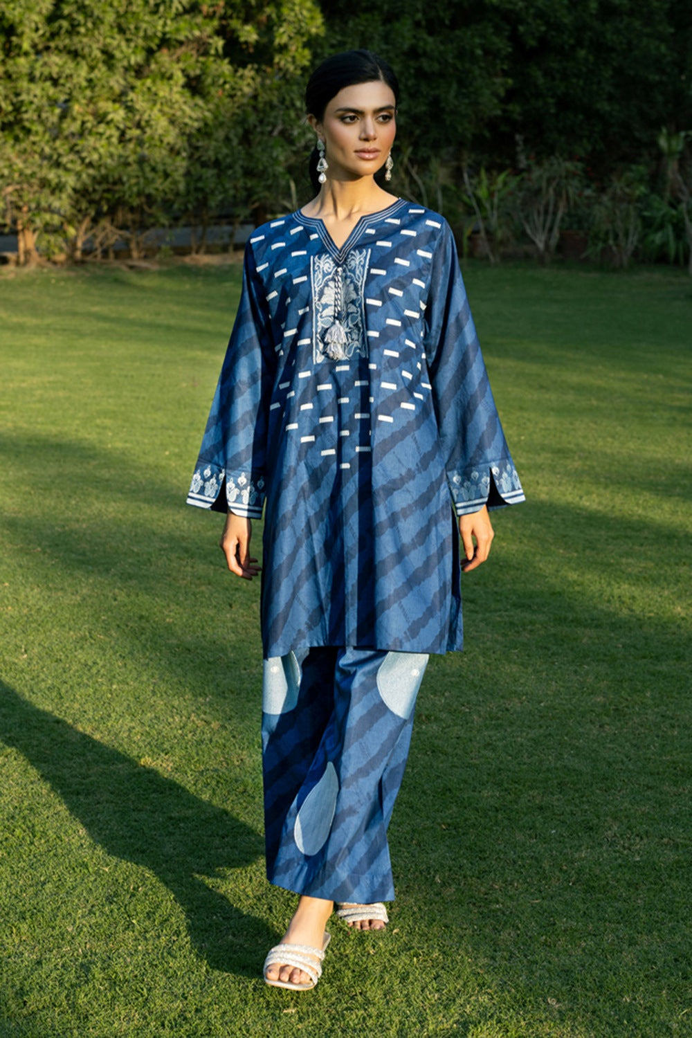 Jacquard Printed Co-Ord Set