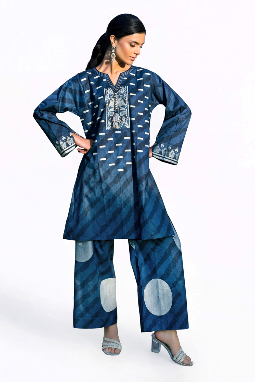 Jacquard Printed Co-Ord Set