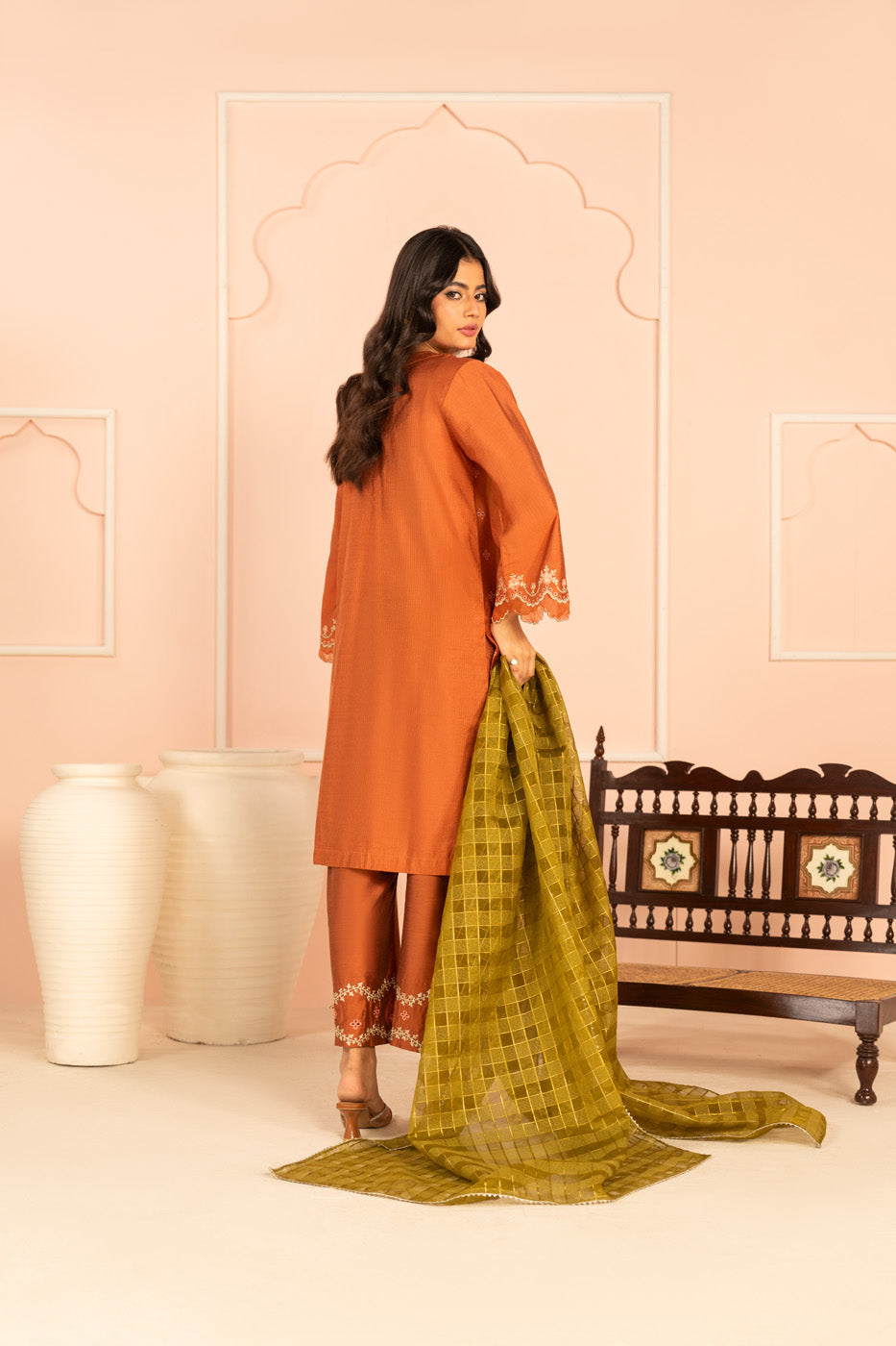 RTW | SHIRT, TROUSER & DUPATTA