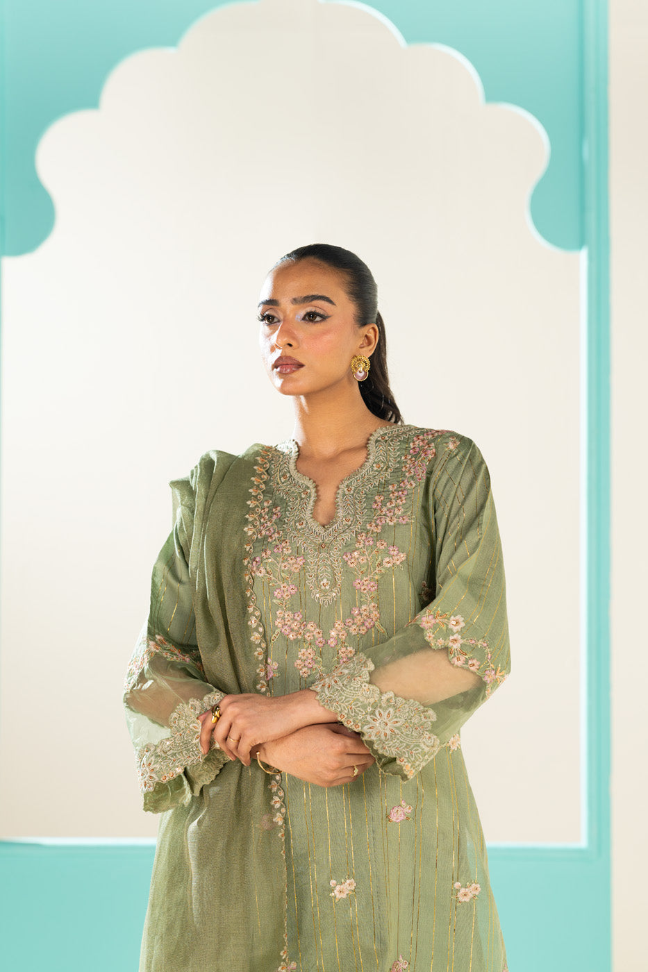RTW | SHIRT, TROUSER & DUPATTA