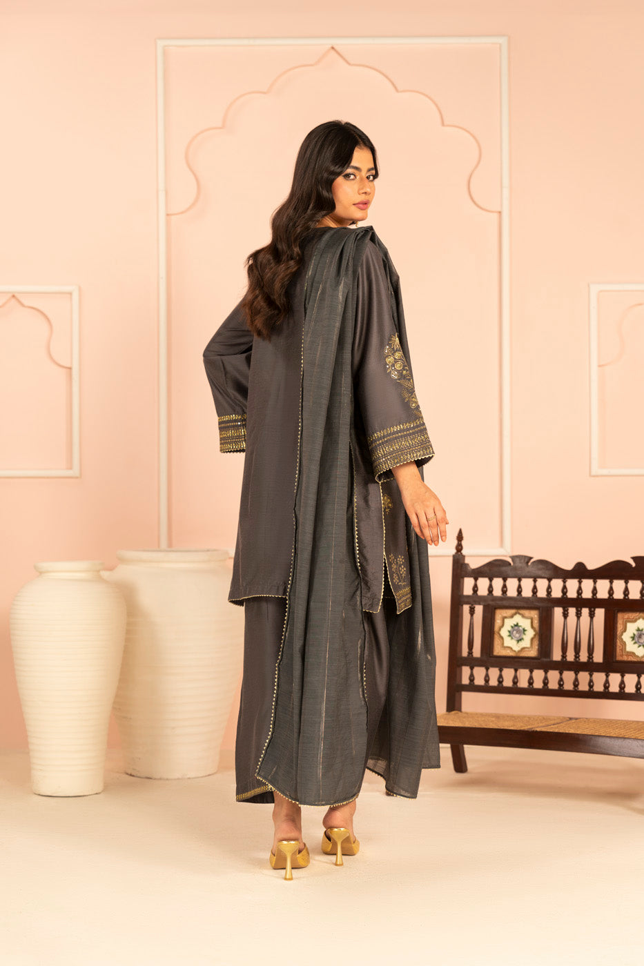 RTW | SHIRT, TROUSER & DUPATTA