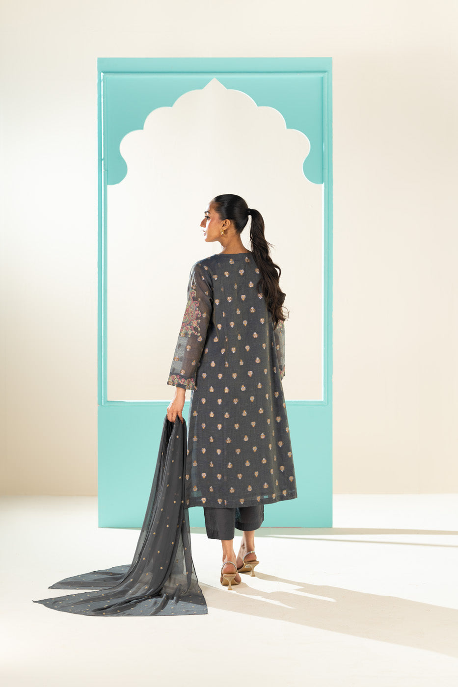 RTW | SHIRT, TROUSER & DUPATTA