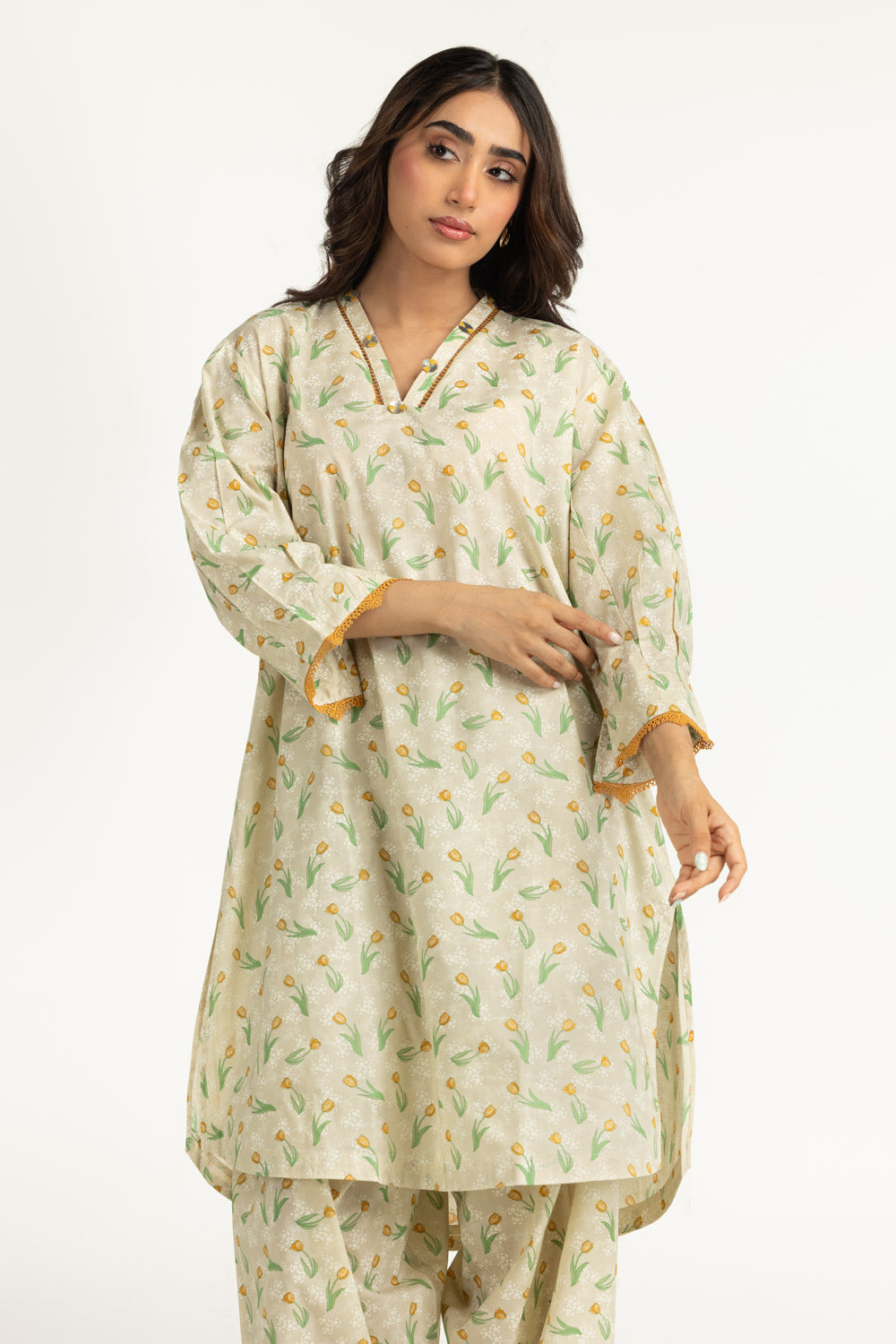 Lawn Lacquer Printed Co-Ord Set