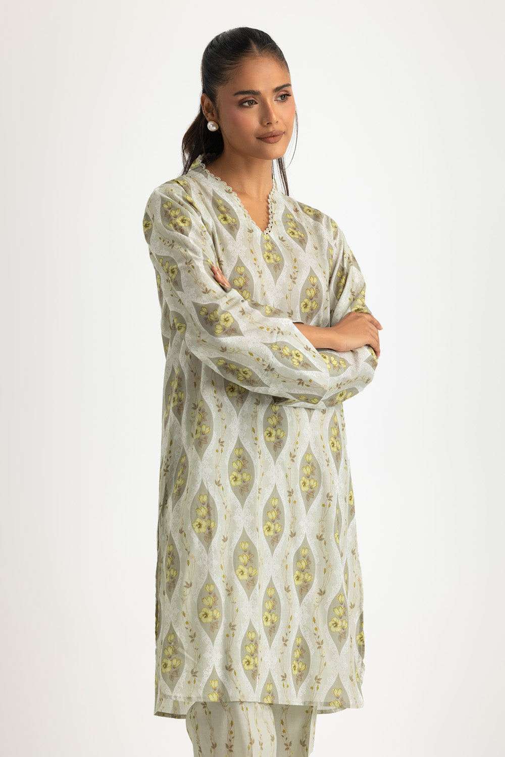 Lawn Printed Co-Ord Set