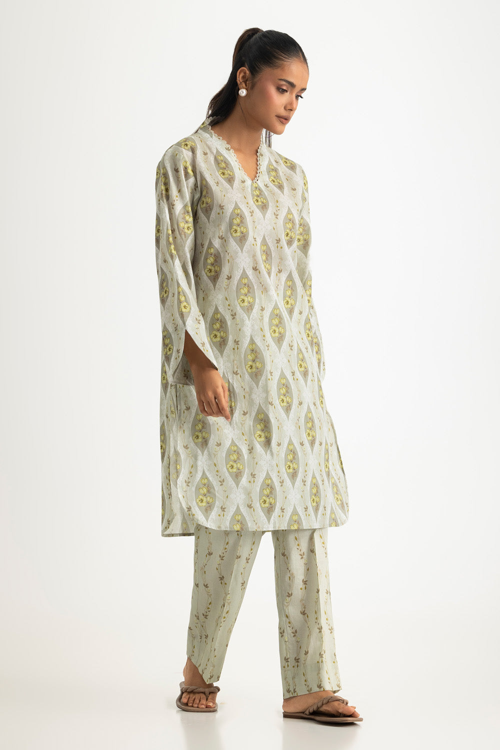 Lawn Printed Co-Ord Set