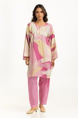 Lurex Jacquard Printed Co-Ord Set