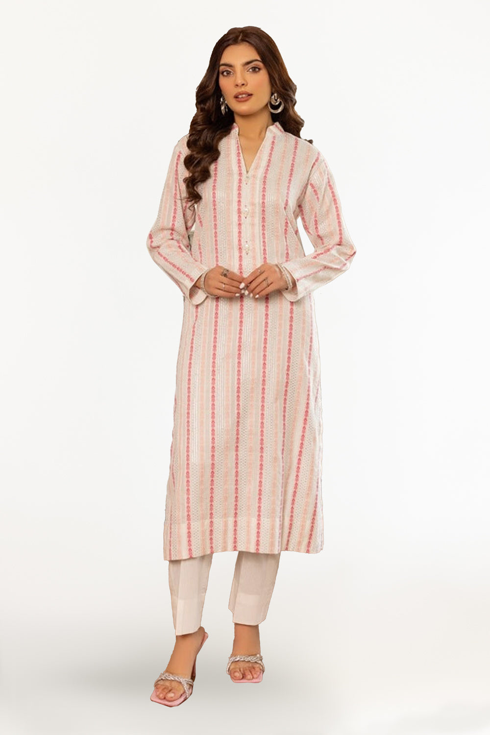 Lurex Jacquard Shirt and Trouser