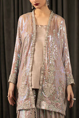 3 Piece Embroidered Bamberg Chiffon Suit