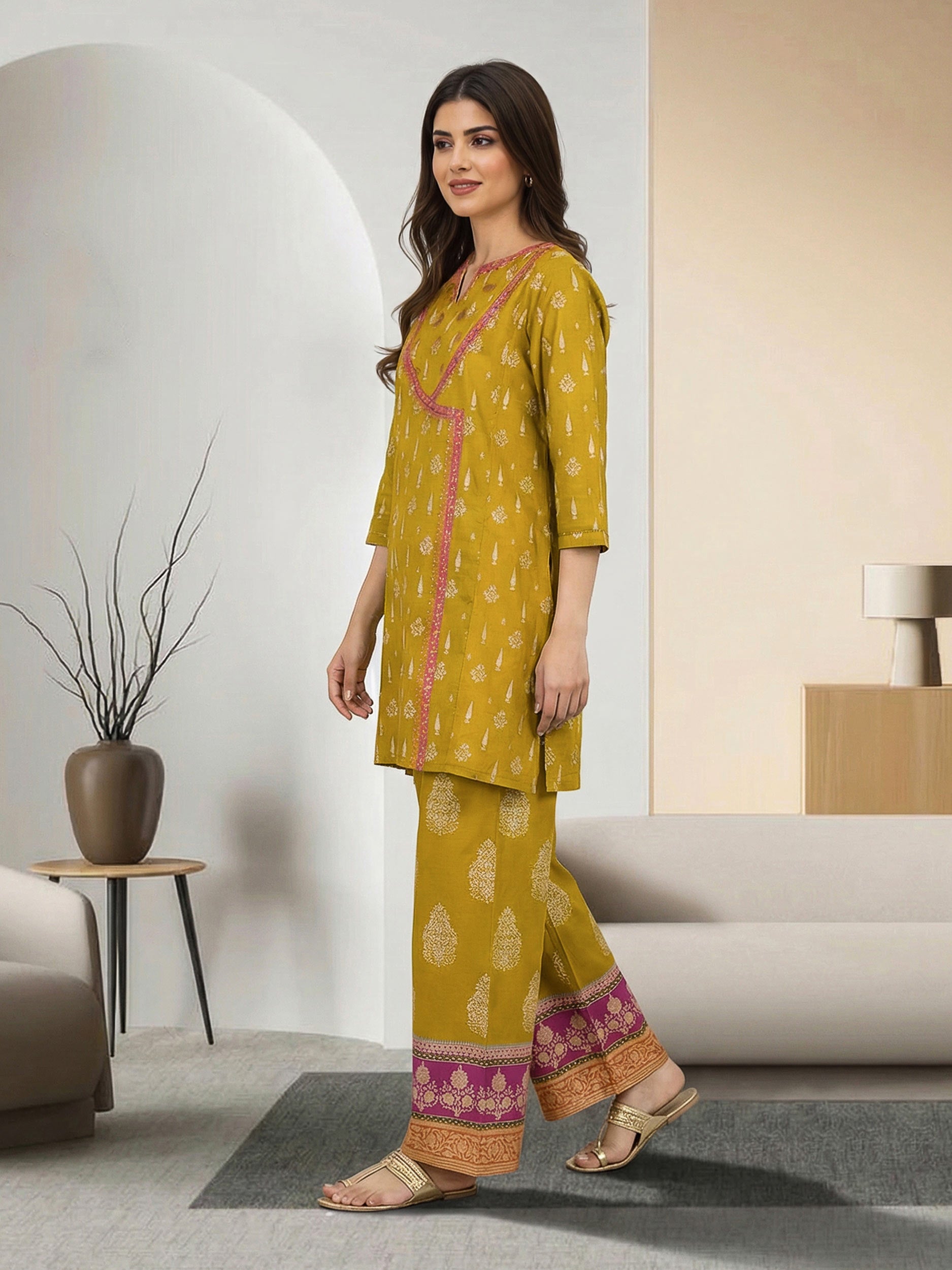 2 Piece Lawn Suit- Embroidered (Pret)
