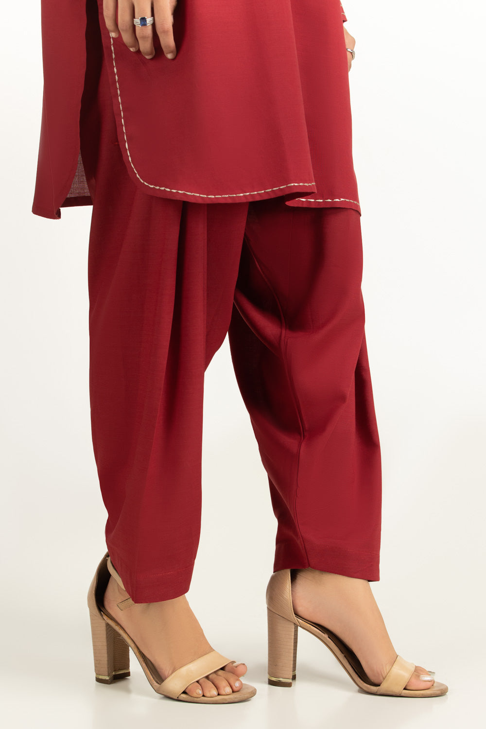 Rawsilk Embroidered Co-Ord Set