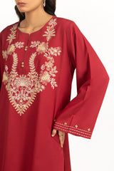 Rawsilk Embroidered Co-Ord Set