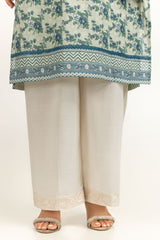 Rawsilk Embroidered Trouser
