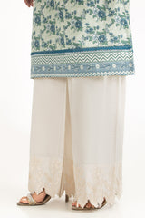 Rawsilk Embroidered Trouser
