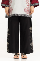 Rawsilk Embroidered Trouser