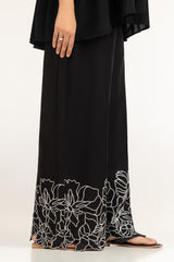 Rawsilk Embroidered Trouser