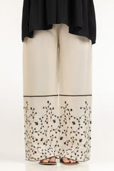 Rawsilk Embroidered Trouser