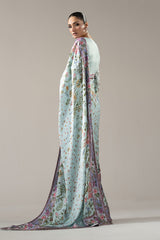 Embellished Charmeuse Saree