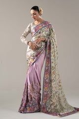 Embellished Charmeuse Saree