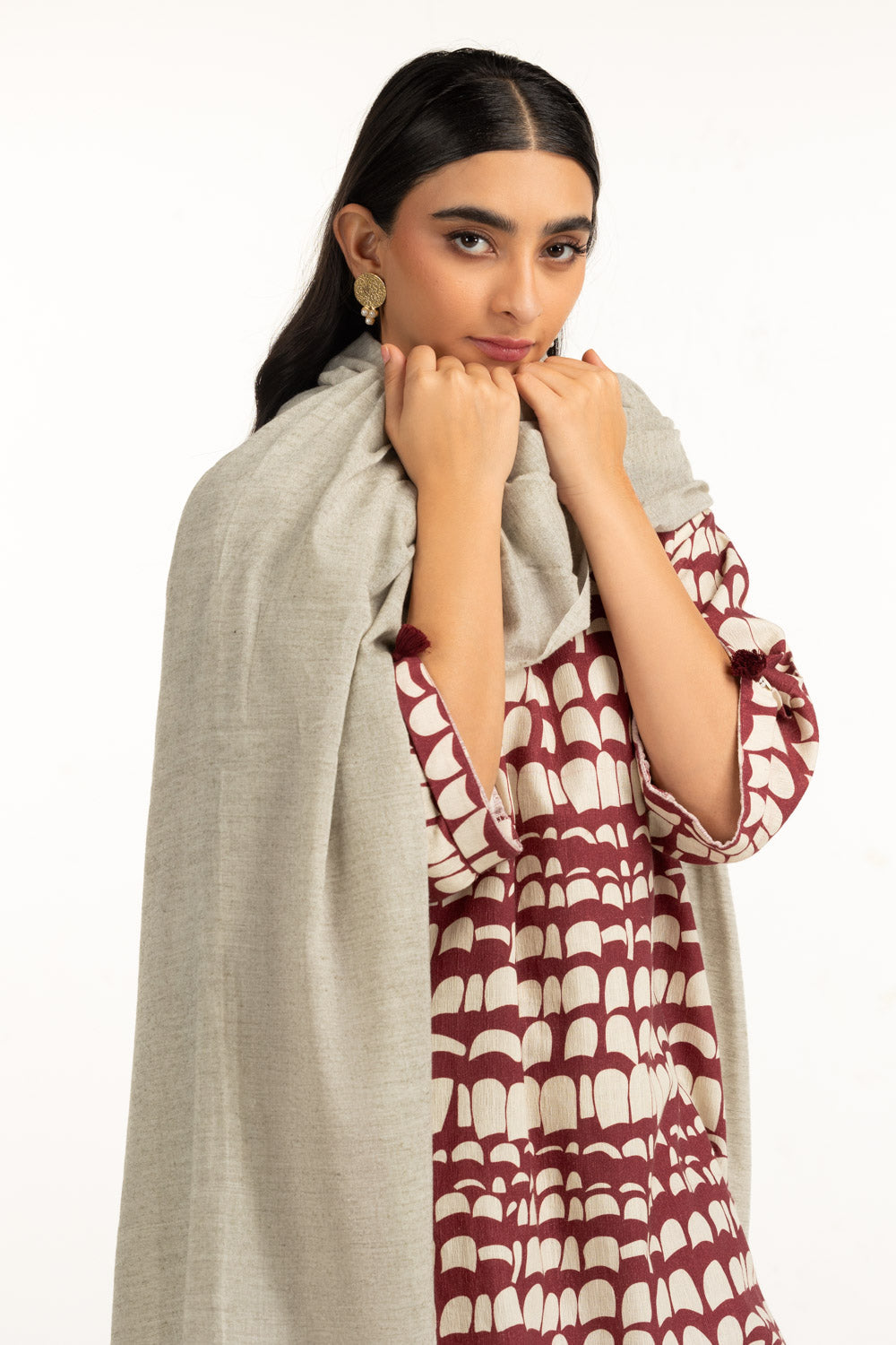 Blended Dyed Shawl