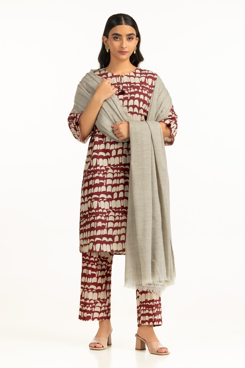 Blended Dyed Shawl