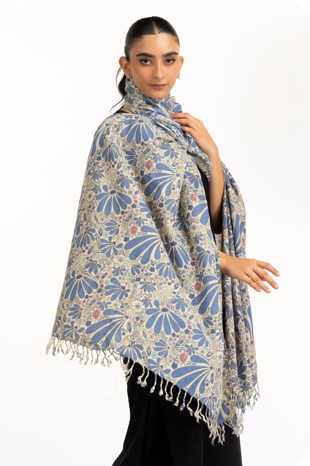 Blended Printeded Shawl