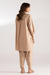 Stitched Dyed Cotton Brochia Set