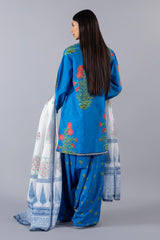 Stitched Printed Viscose Shirt