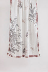 Stitched Printed Silk Satin Dupatta