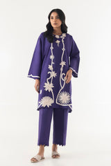 Stitched Embroidered Shirt + Bottom