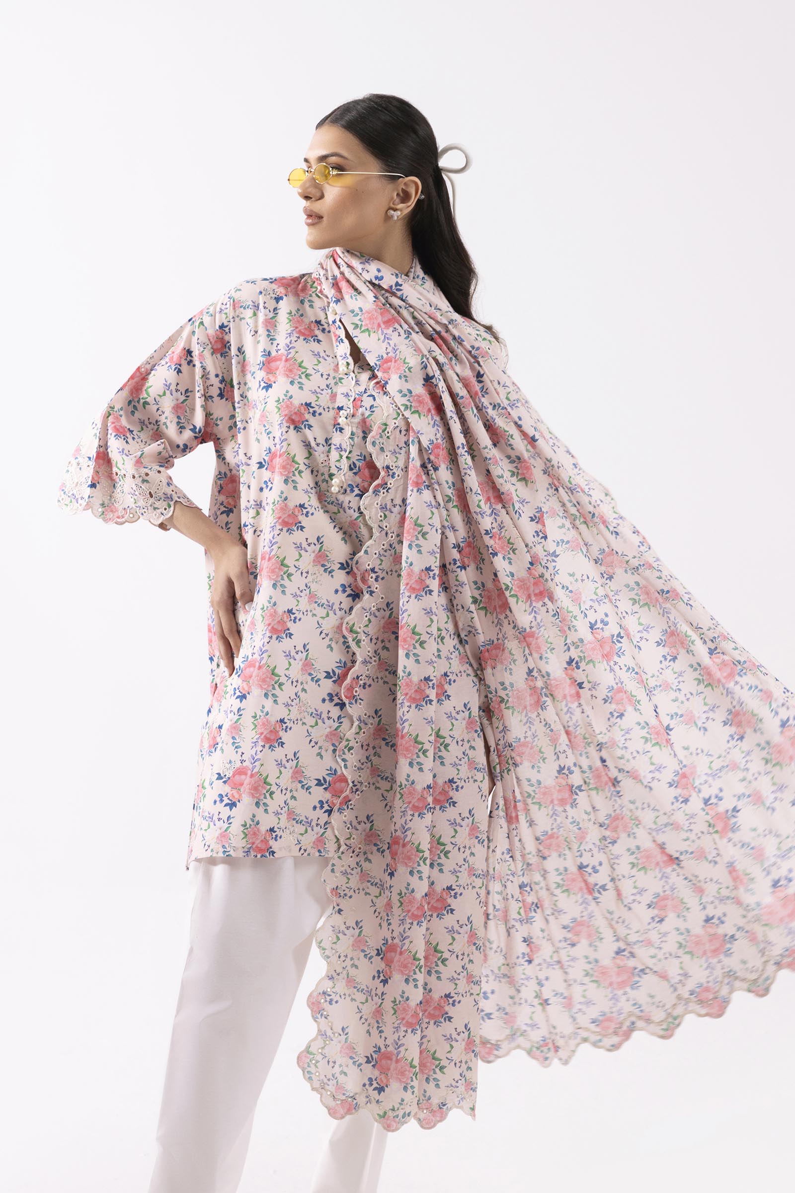 Stitched Embroidered Shirt