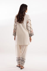 Stitched Embroidered Shirt + Shalwar